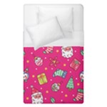 cute pink christmas pattern Duvet Cover (Single Size)