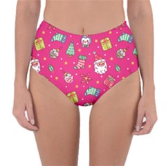 Reversible High-Waist Bikini Bottoms 