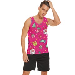 Men s Wide Collar Tank Top 