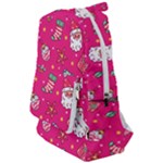 cute pink christmas pattern Travelers  Backpack