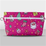 cute pink christmas pattern Handbag Organizer