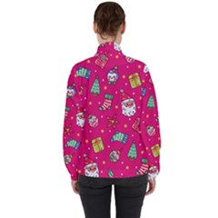 Women s High Neck Windbreaker 