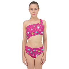 Spliced Up Two Piece Swimsuit 