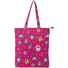 Double Zip Up Tote Bag 