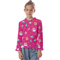 Kids  Frill Detail T-Shirt 