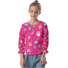 Kids  Cuff Sleeve Top 