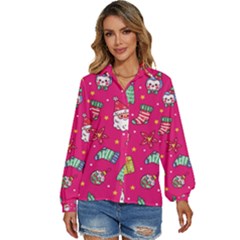 Women s Long Sleeve Button Up Shirt 