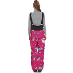 Women s Side Zip Front Pouch Ski And Snowboard Bib Pants	 