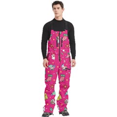 Men s Front Zip Ski And Snowboard Bib Pants 