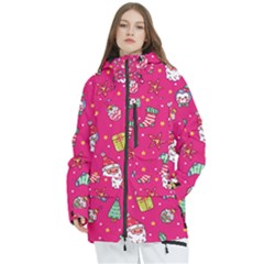 Women s Multi Pockets Zip Ski and Snowboard Waterproof Breathable Jacket 