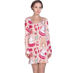 Long Sleeve Nightdress 