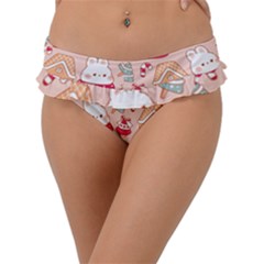 Frill Bikini Bottoms 