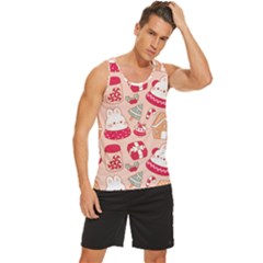 Men s Wide Collar Tank Top 