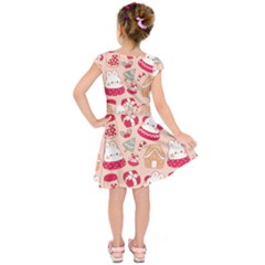 Kids  Short Sleeve Dress 