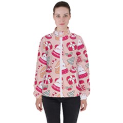 Women s High Neck Windbreaker 