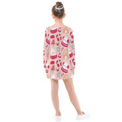 Kids  Long Sleeve Dress 