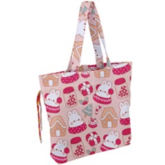 Drawstring Tote Bag 