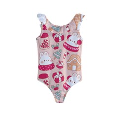 Kids  Frill Swimsuit 