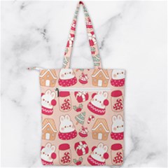 Double Zip Up Tote Bag 