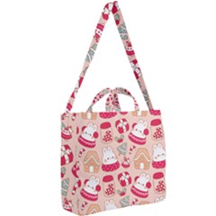 Square Shoulder Tote Bag 