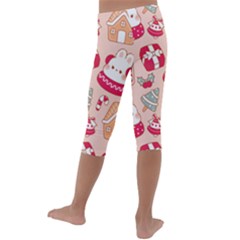 Kids  Lightweight Velour Capri Leggings  