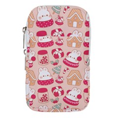 cute christmas cartoon Waist Pouch (Large) from ArtsNow.com