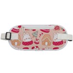 cute christmas cartoon Rounded Waist Pouch