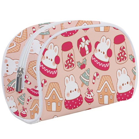 cute christmas cartoon Make Up Case (Large) from ArtsNow.com