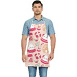 cute christmas cartoon Kitchen Apron