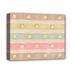 stripes floral designs Deluxe Canvas 14  x 11  (Stretched)