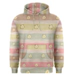 stripes floral designs Men s Core Hoodie