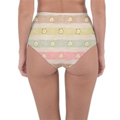 Reversible High-Waist Bikini Bottoms 