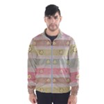 stripes floral designs Men s Windbreaker