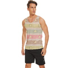 Men s Wide Collar Tank Top 