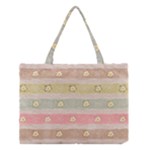 stripes floral designs Medium Tote Bag