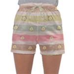 stripes floral designs Sleepwear Shorts