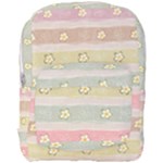 stripes floral designs Full Print Backpack