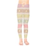 stripes floral designs Kids  Leggings