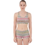 stripes floral designs Work It Out Gym Set