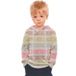 stripes floral designs Kids  Overhead Hoodie