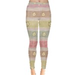 stripes floral designs Inside Out Leggings