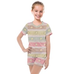 Kids  Mesh T-Shirt and Shorts Set 