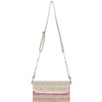 stripes floral designs Mini Crossbody Handbag