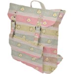 stripes floral designs Buckle Up Backpack