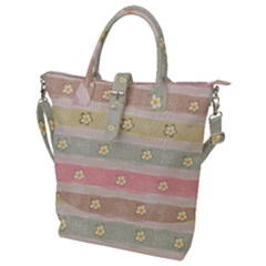 Buckle Top Tote Bag 