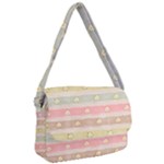 stripes floral designs Courier Bag