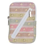 stripes floral designs Belt Pouch Bag (Small)