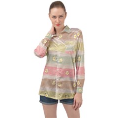 Long Sleeve Satin Shirt 