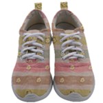 stripes floral designs Mens Athletic Shoes