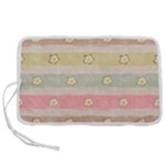 stripes floral designs Pen Storage Case (S)